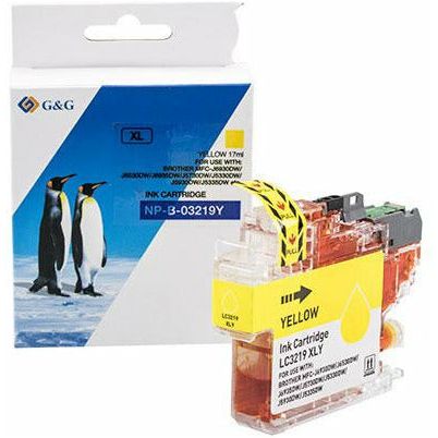 G&G Ninestar samheitahylki: Brother LC-3219Y Gult