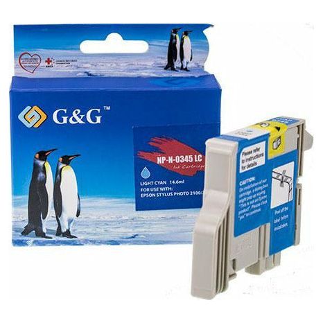 G&G Ninestar samheitahylki: Epson T0345 ljósblátt