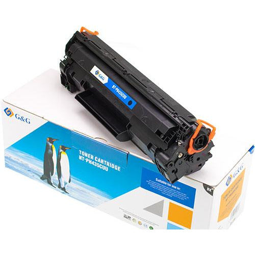 G&G Ninestar XL samheitahylki: HP 36A/ CB436A/ Canon 725 Svart