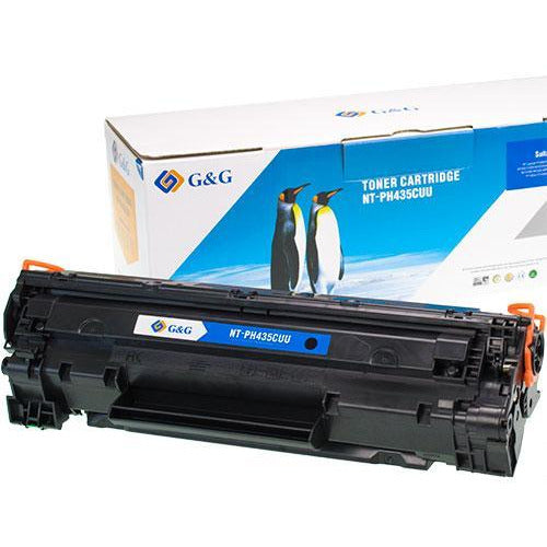 G&G Ninestar XL samheitahylki: HP 36A/ CB436A/ Canon 725 Svart