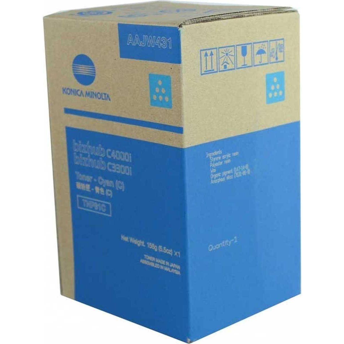 Minolta Toner TNP81C cyan for C3300i (AAJW451)