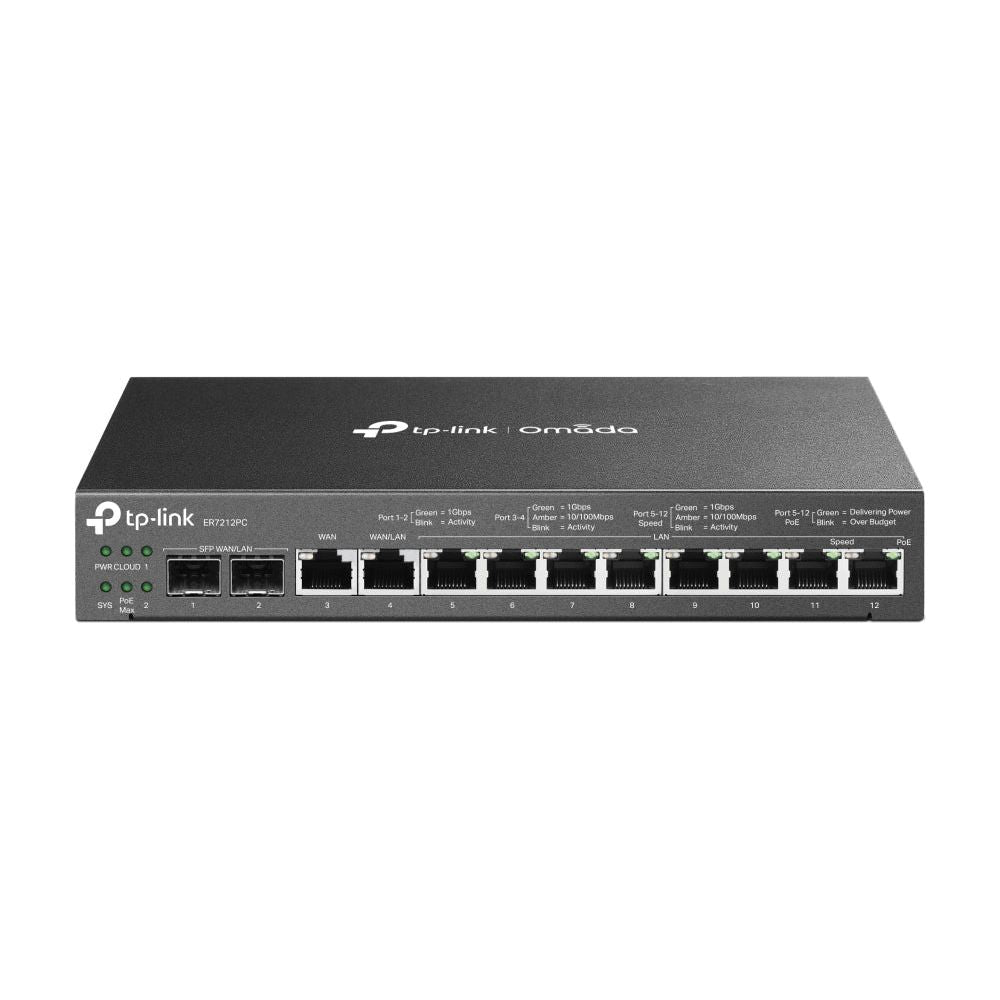 TP-LINK Router ER7212PC / ER7212P Black