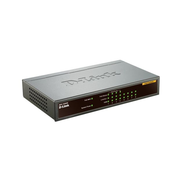 D-Link Switch DES-1008PA / ES1008P Black