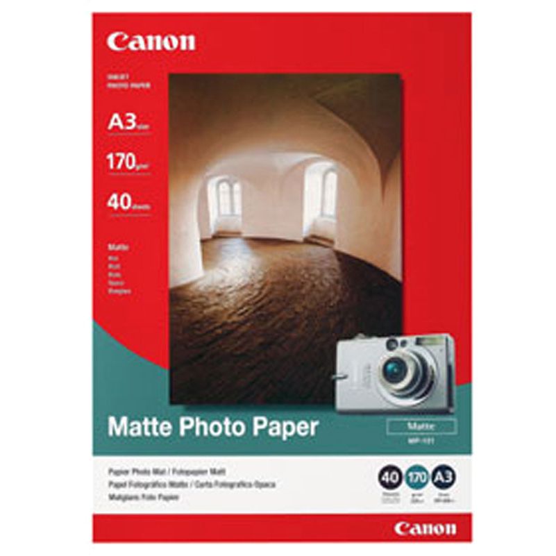 Canon MP-101 Matte Photo Paper A3 - 40 Sheets