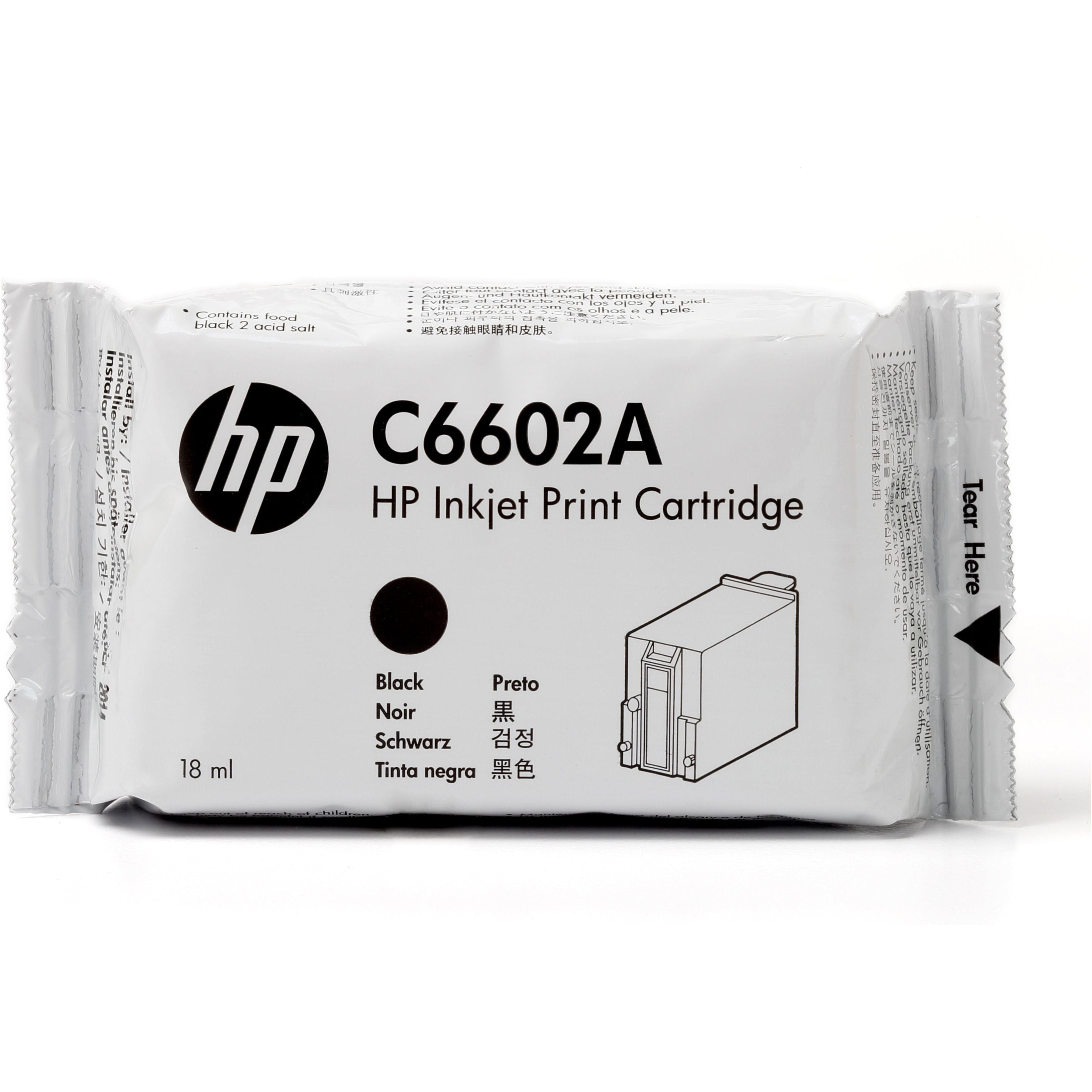 C6602A black extended TIJ 1.0 print