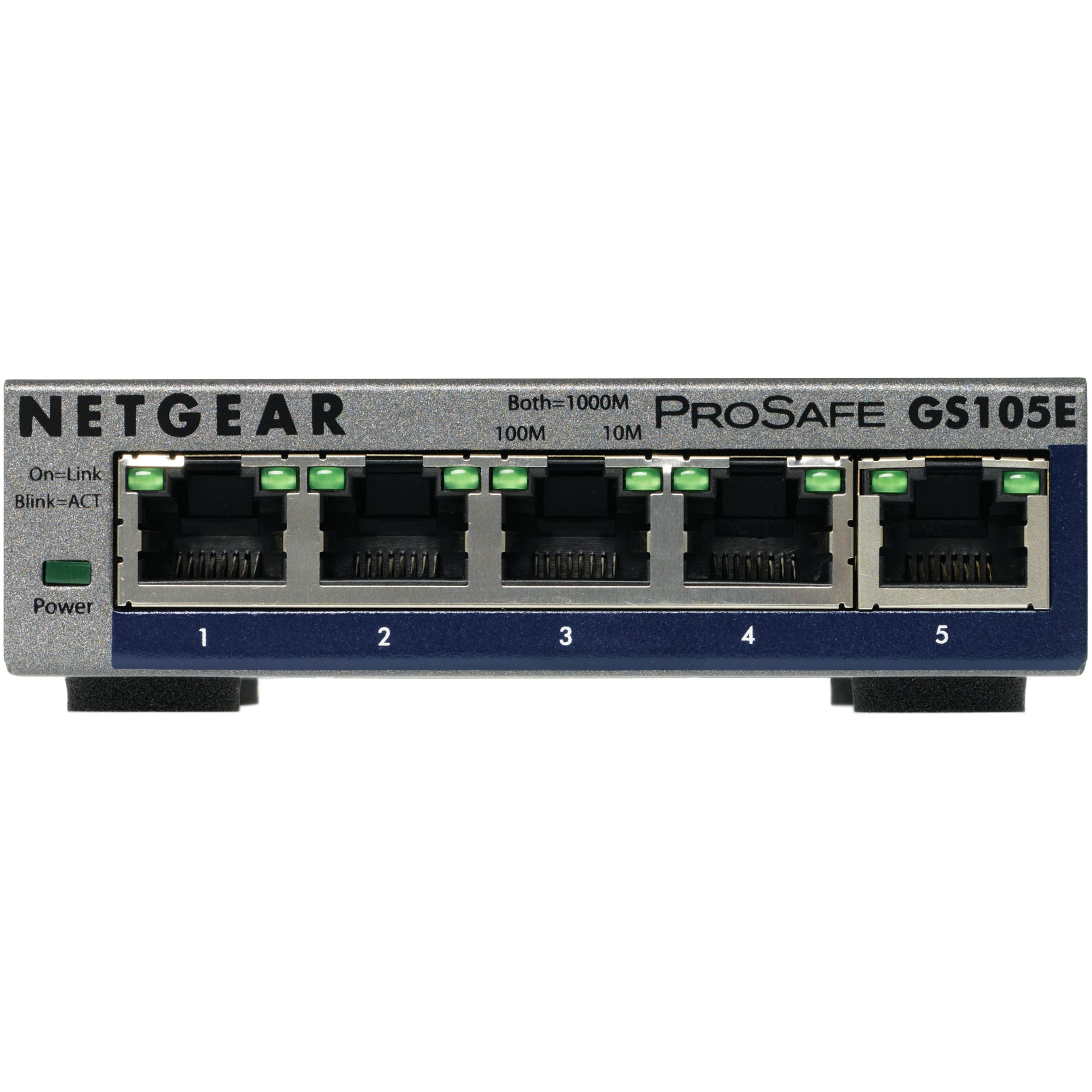 Netgear Switch GS105E-200PES / GS105E Black