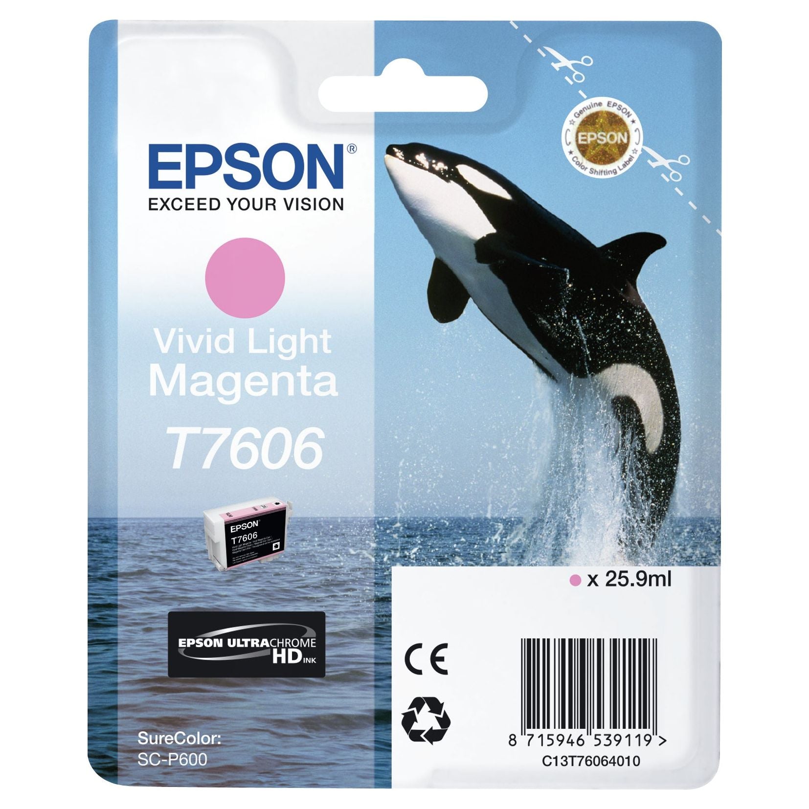T76064010 Vivid Light Magenta Ink Cartridge