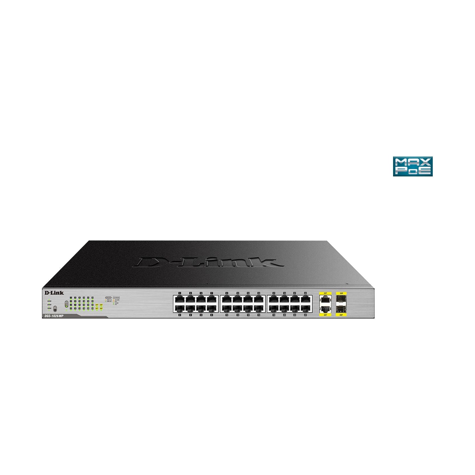 D-Link Switch DGS-1026MP / GS1026P Black