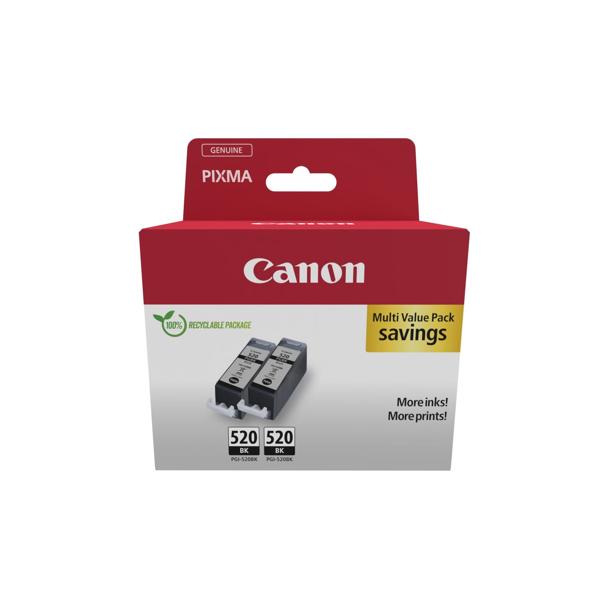 Canon 2932B019 ink cartridge 2 pc(s) Original svart