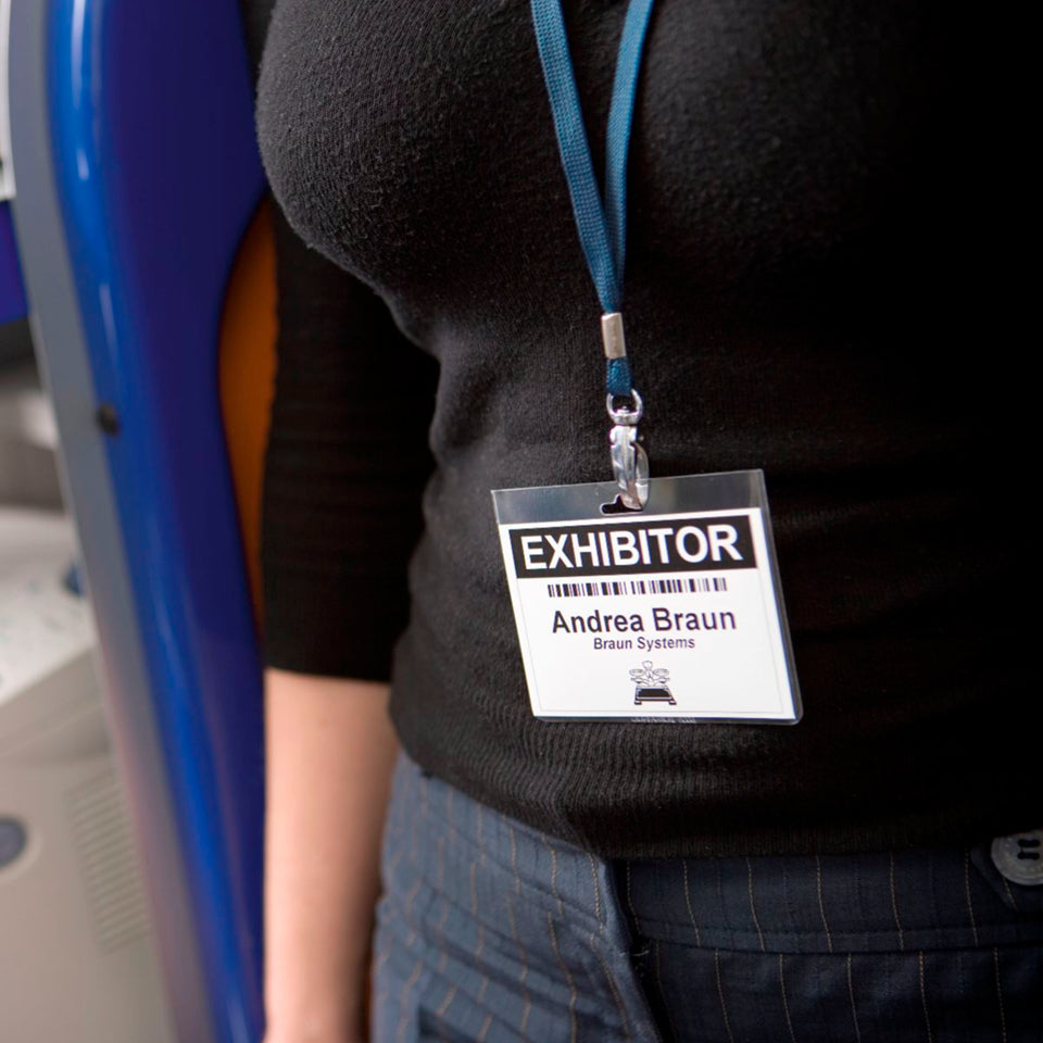 Visitor badge and event pass printer kit