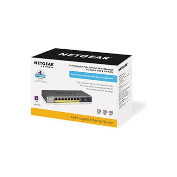 Netgear Switch GS110TP-300EUS / GS110TP Black