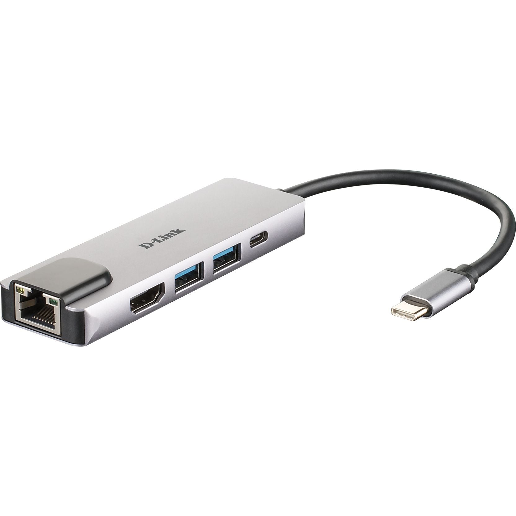 D-Link 5-in-1 USB-C Hub HDMI/Ethernet & PD