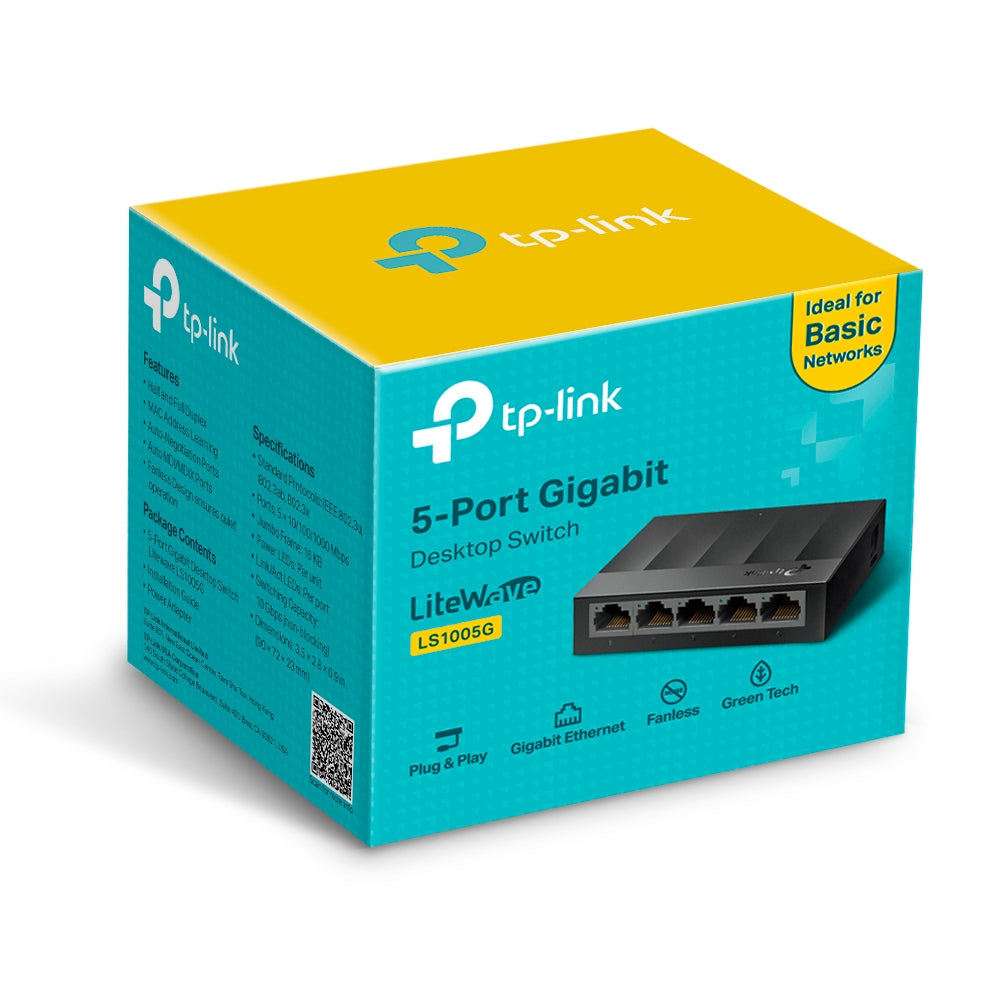 TP-LINK Switch LS1005G Black