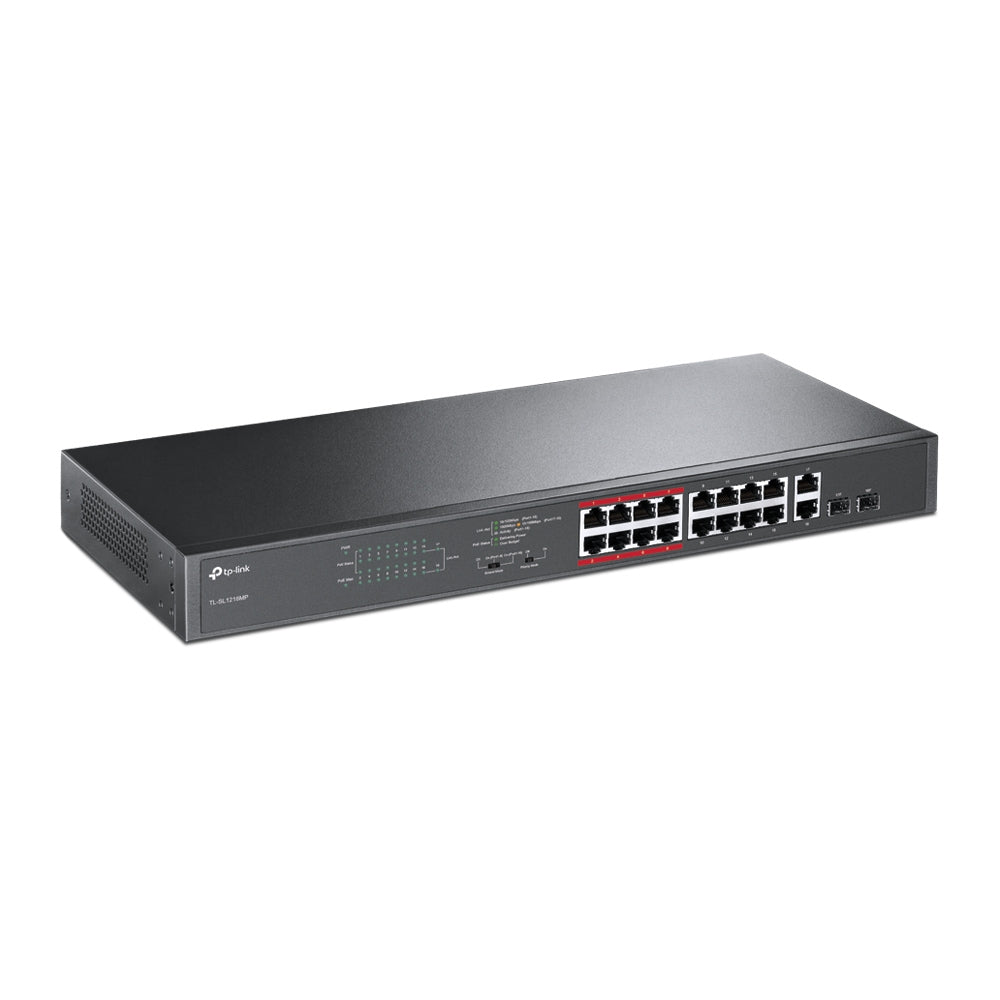 TP-LINK Switch TL-SL1218MP / JetStream SL1218MP Black