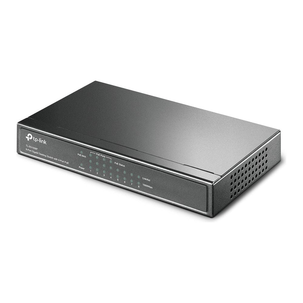 TP-LINK Switch TL-SG1008P / SG1008P Black