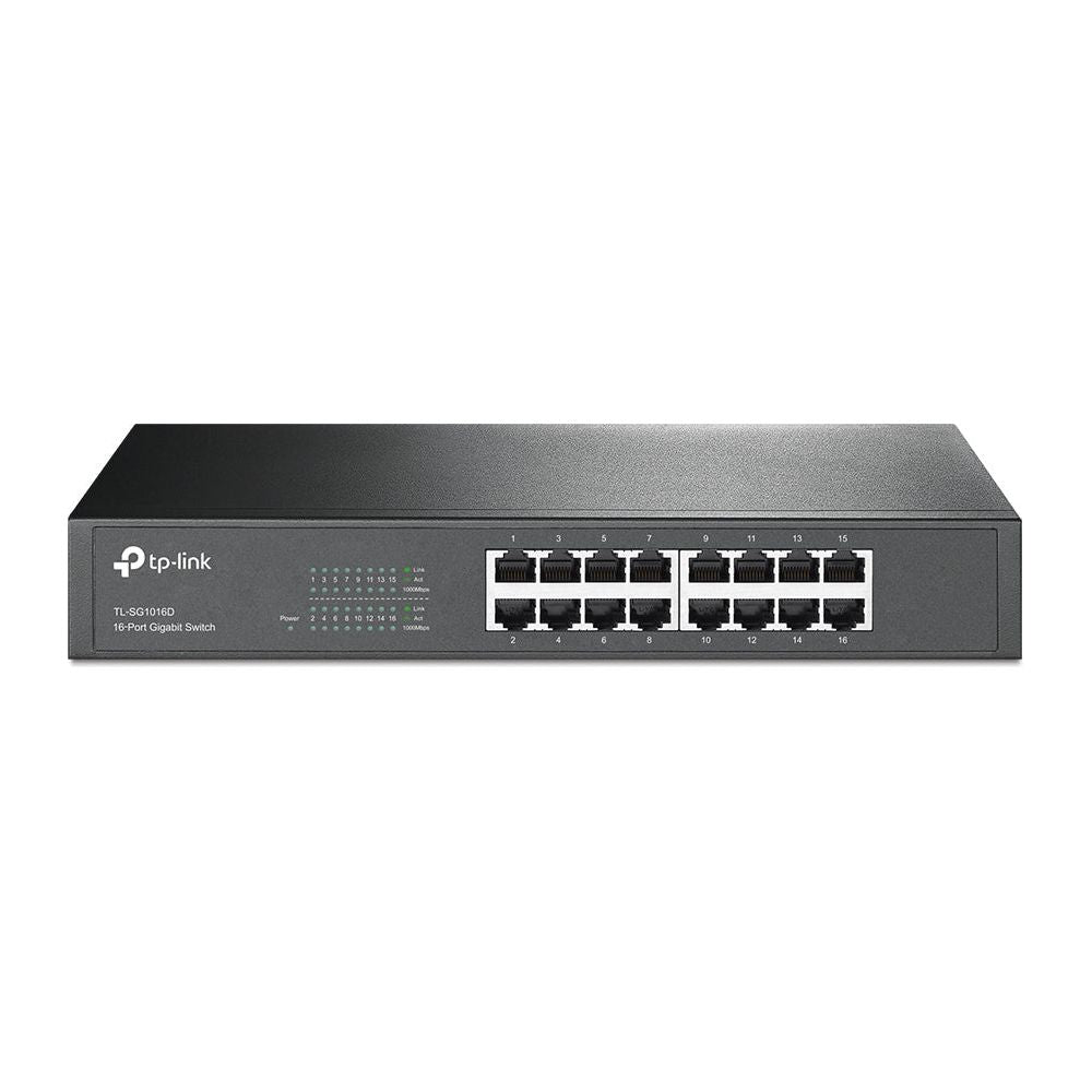 TP-LINK Switch TL-SG1016D / SG1016D Black