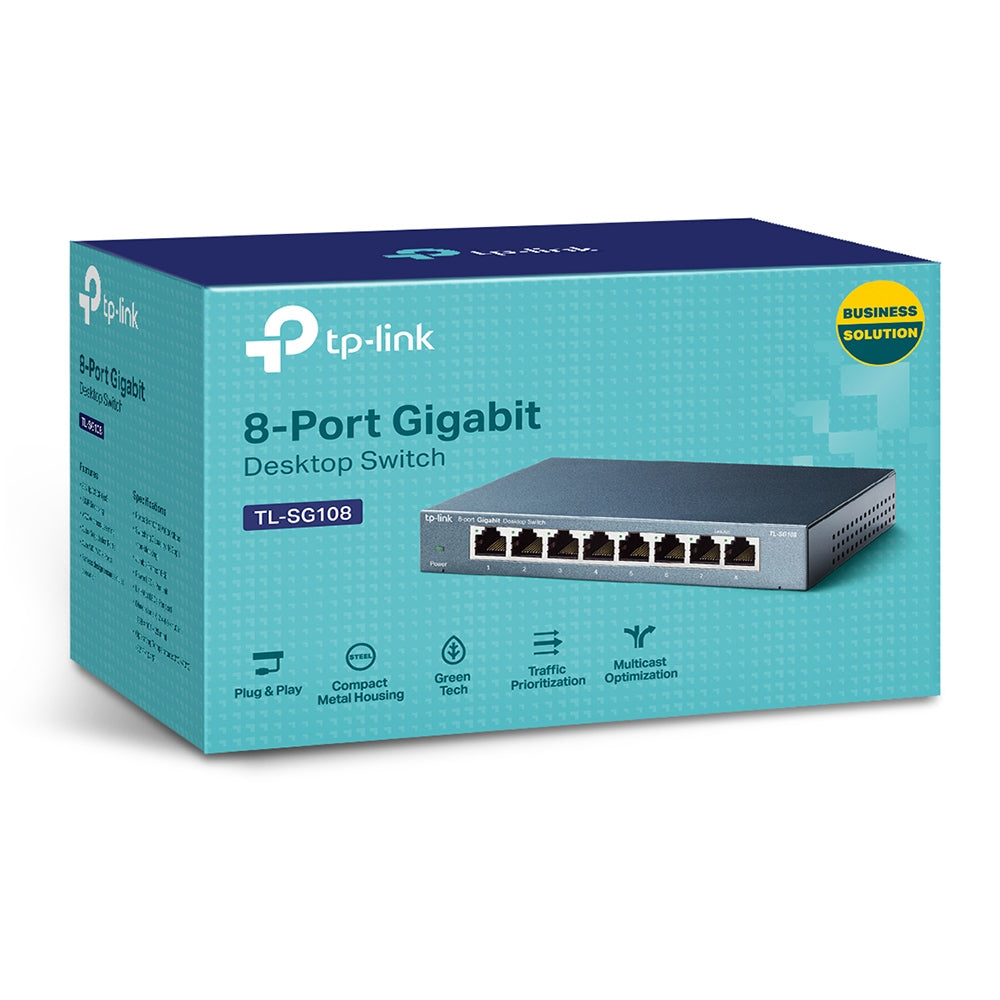 TP-LINK Switch TL-SG108 / SG108 Black