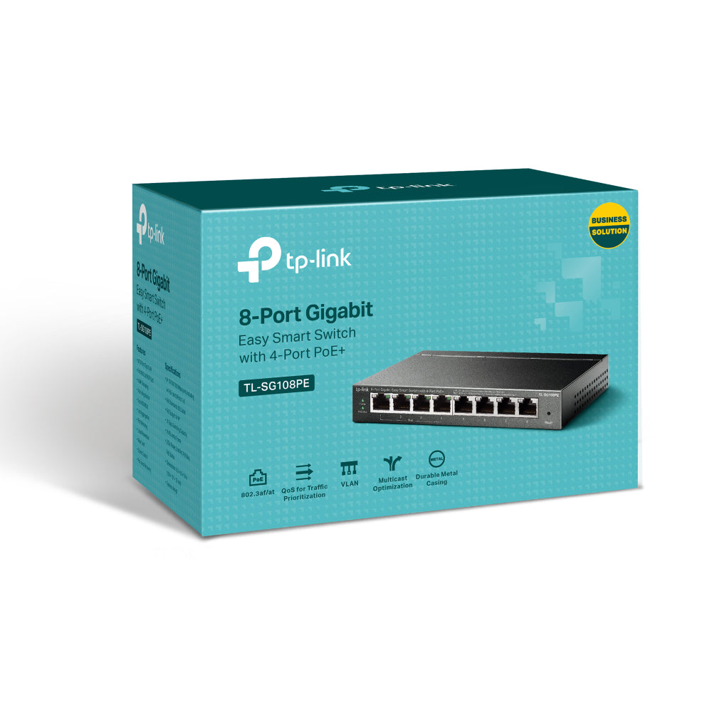 TP-LINK Switch TL-SG108PE / SG108PE White
