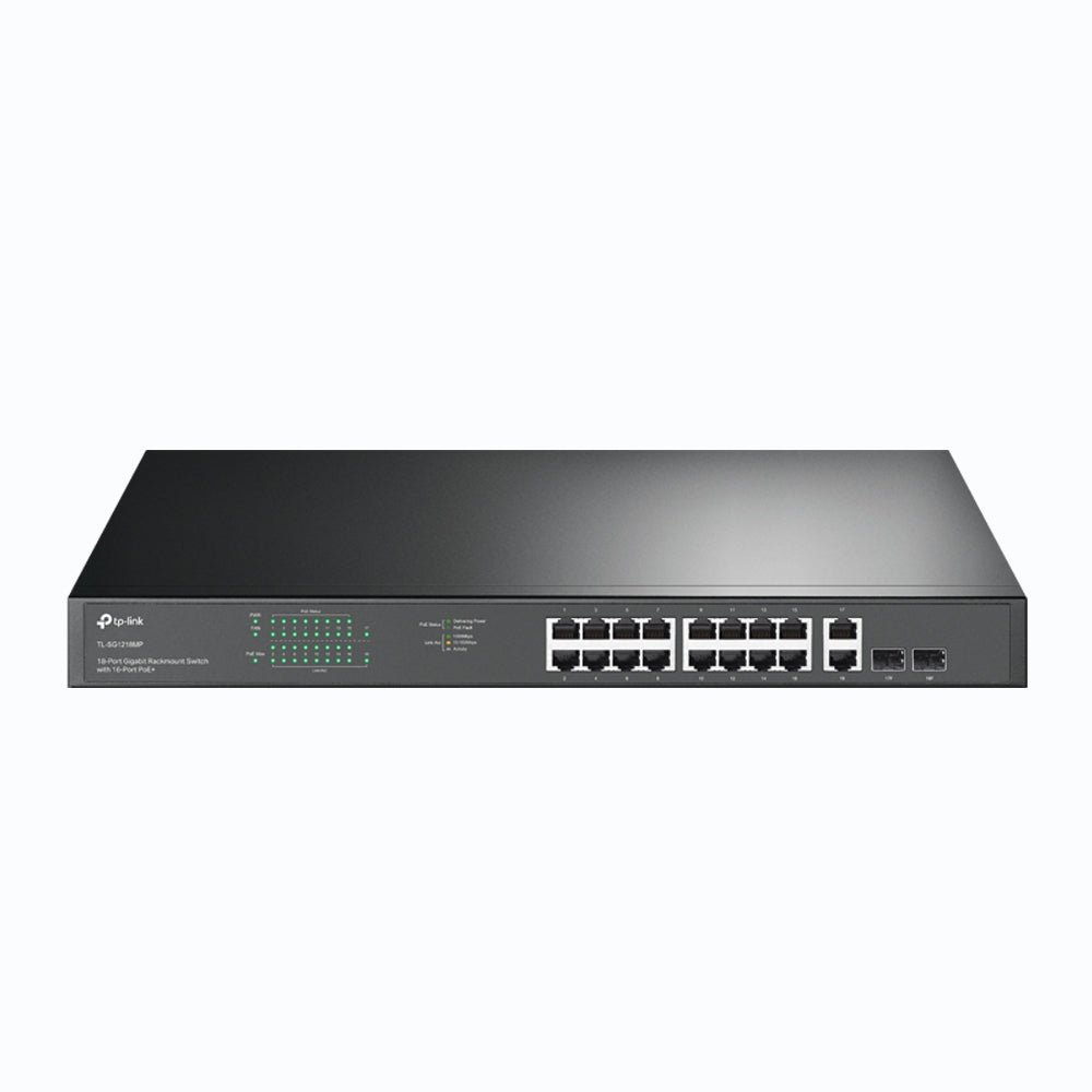 TP-LINK Switch TL-SG1218MP / SG1218M Black