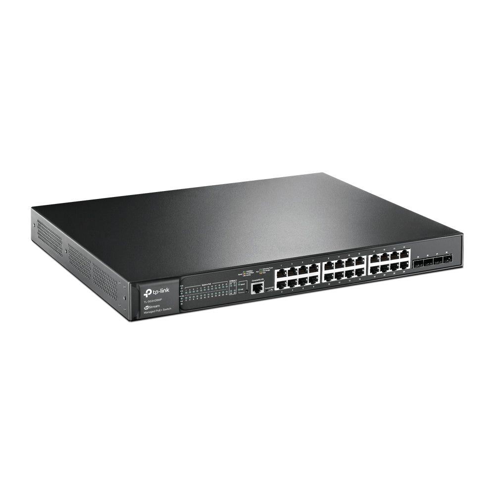 TP-LINK Switch TL-SG3428MP Black