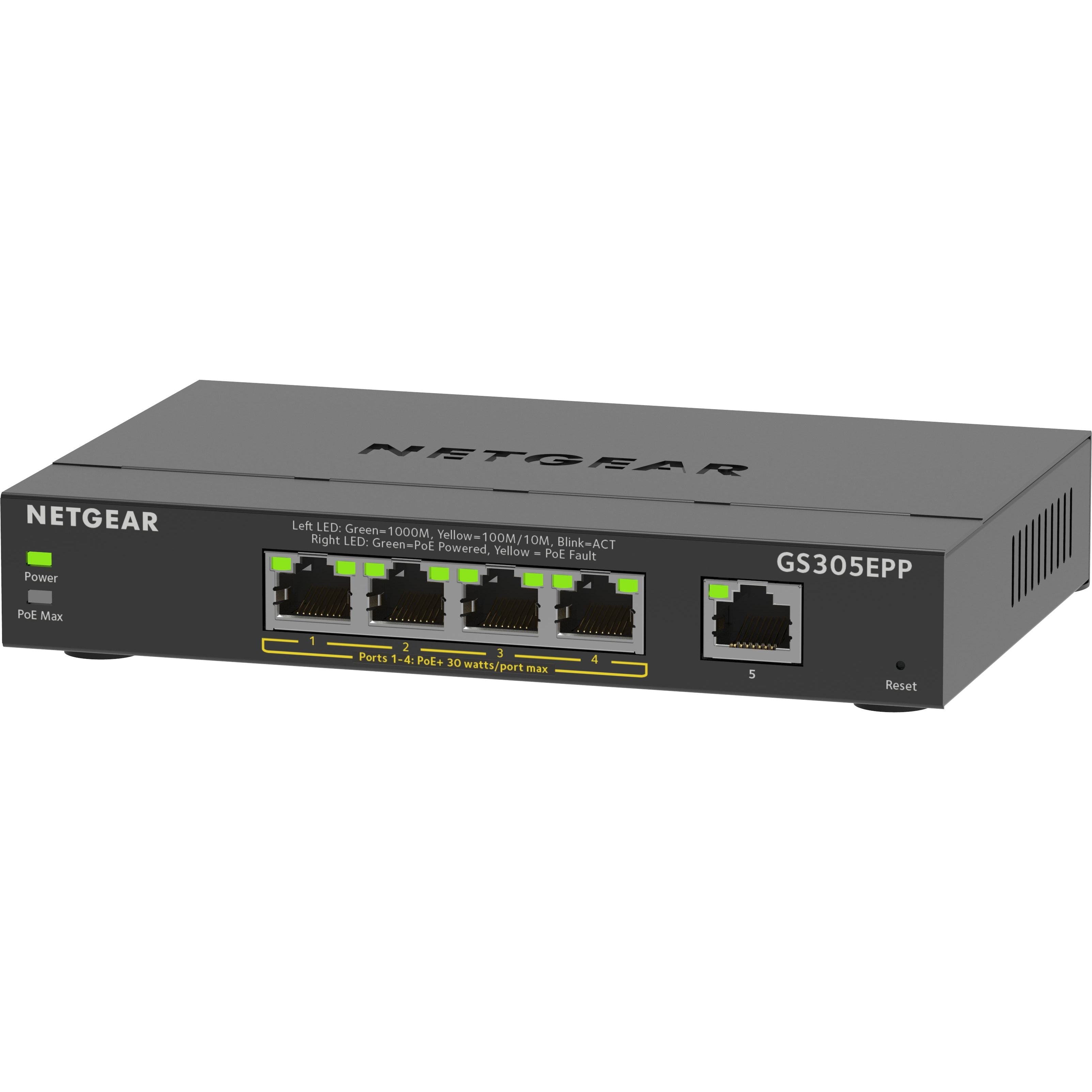 Netgear Switch GS305EPP-100PES / GS305EP Black