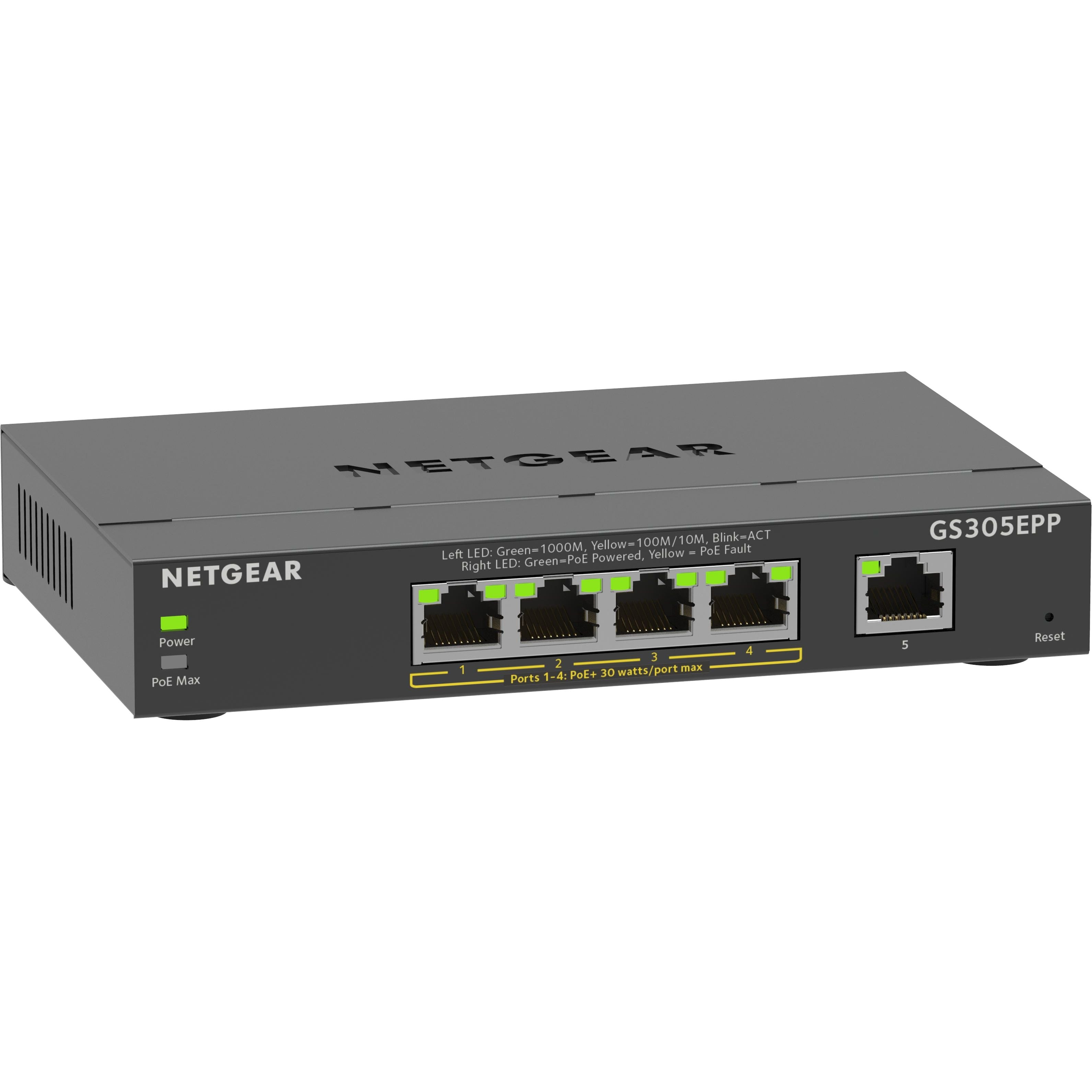 Netgear Switch GS305EPP-100PES / GS305EP Black
