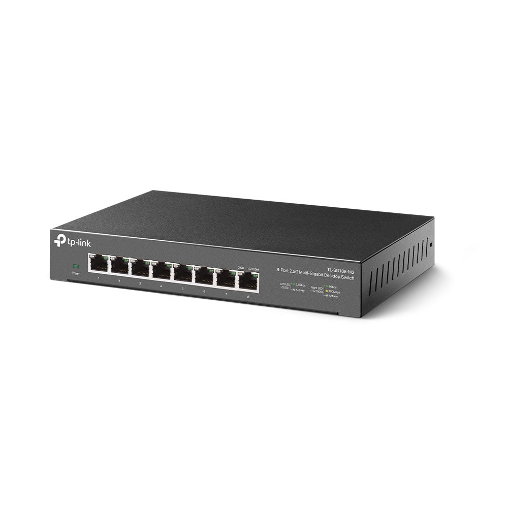 TP-LINK Switch TL-SG108-M2 / SG108M2 Black