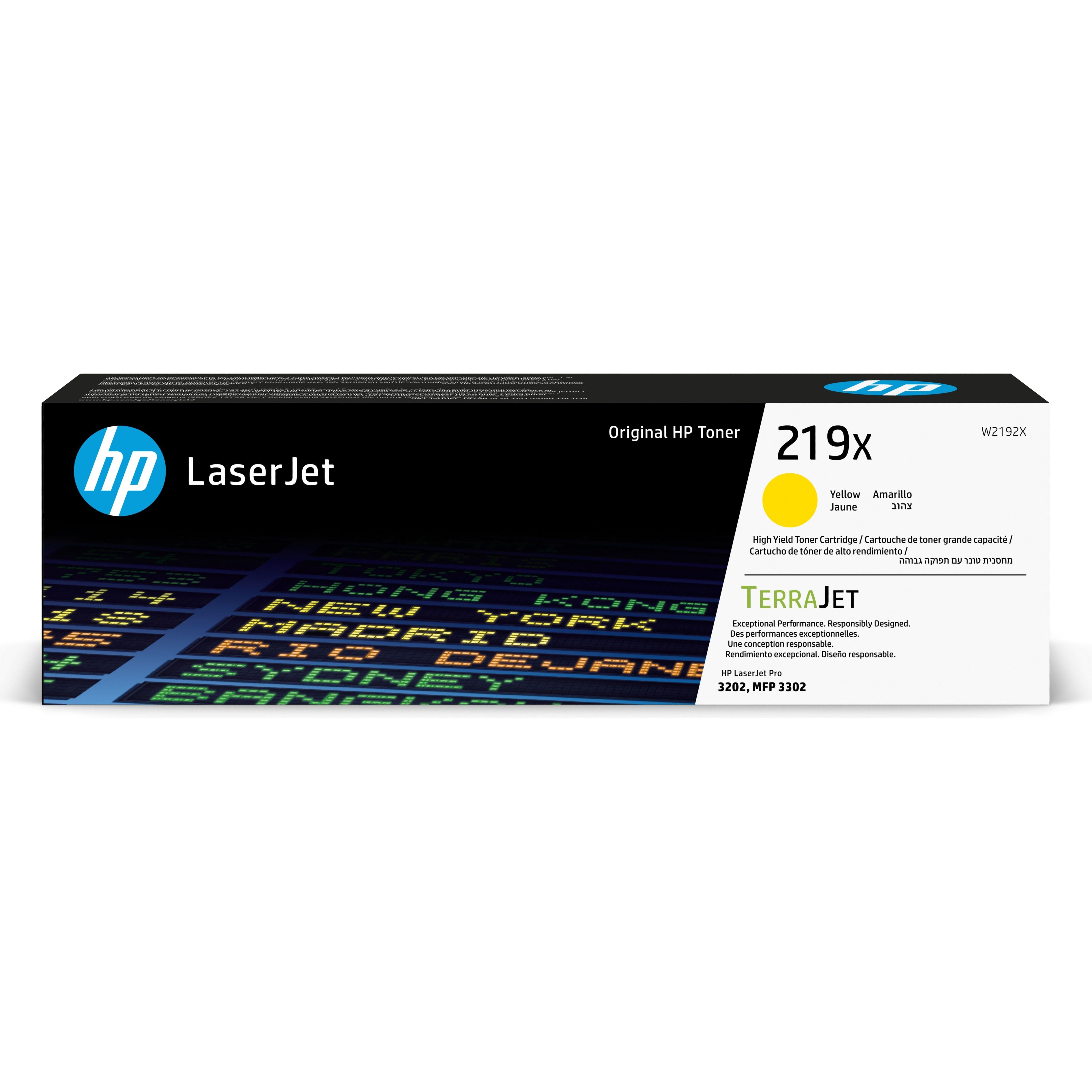 High Yield Yellow Original LaserJet Toner Cartridge 2,500 pa