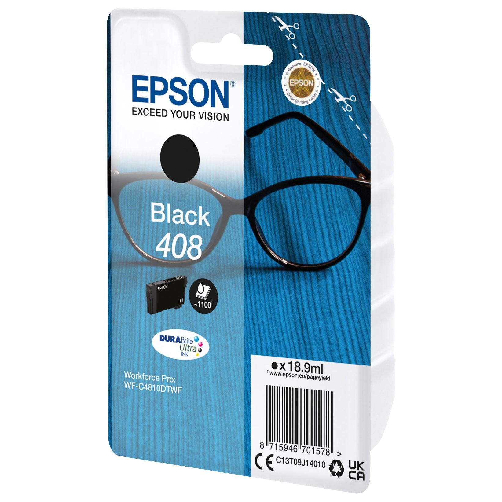 Epson 408 Black Ink cartridge