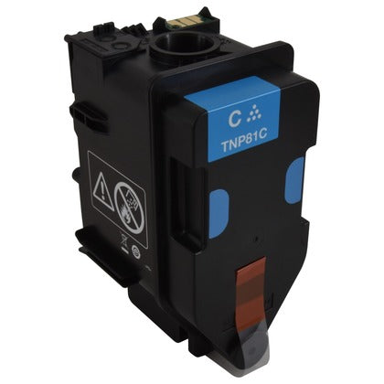 KonicaMinolta dufthylki TNP80C blátt fyrir bizhub C3320i (AAJW452)