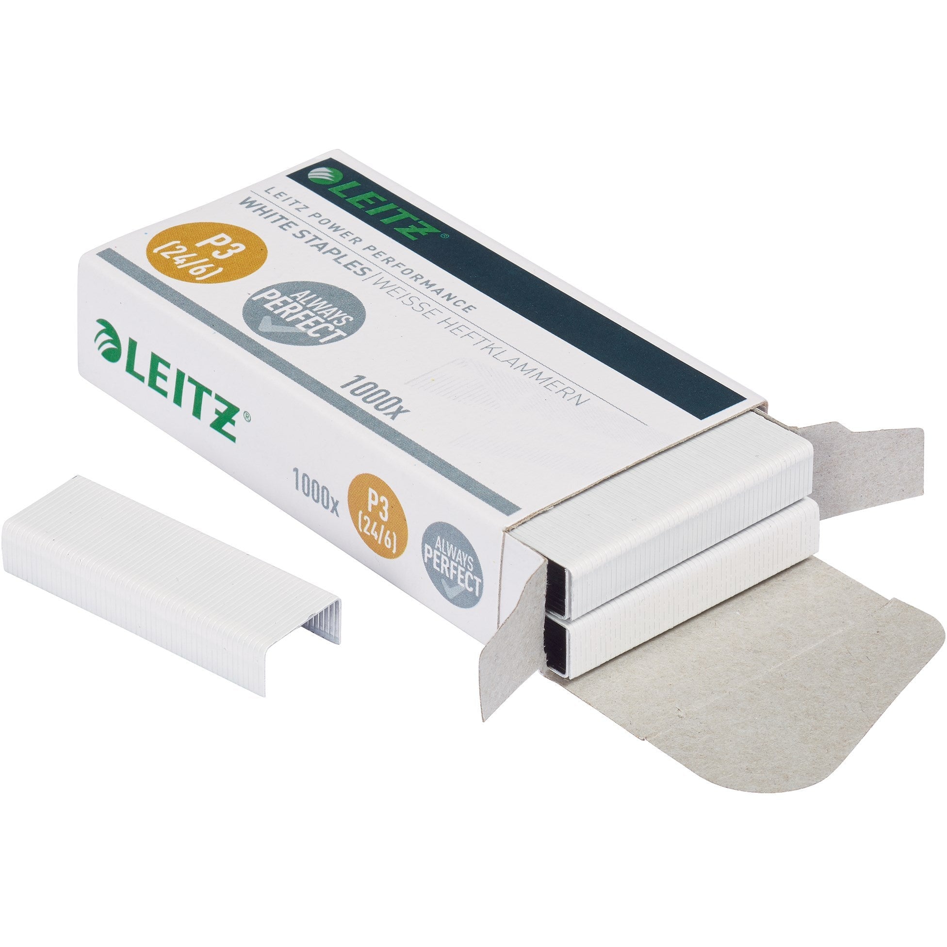 Hefti 24/6 P3 hvít (1000)