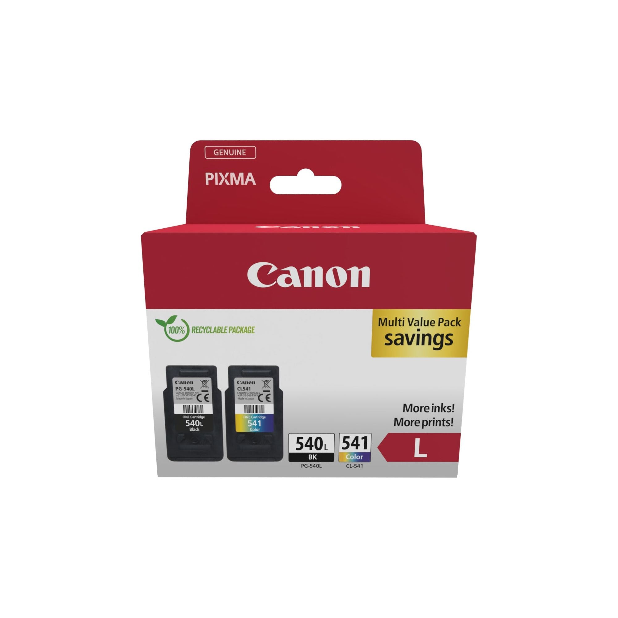 Canon 5224B013 ink cartridge 2 pc(s) Original Black, Cyan, Magenta, Yellow