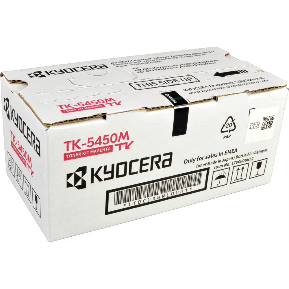 Kyocera Tóner 1T0C0DBNL0 / TK-5450M Rauður