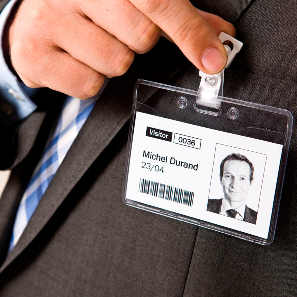 Visitor badge and event pass printer kit