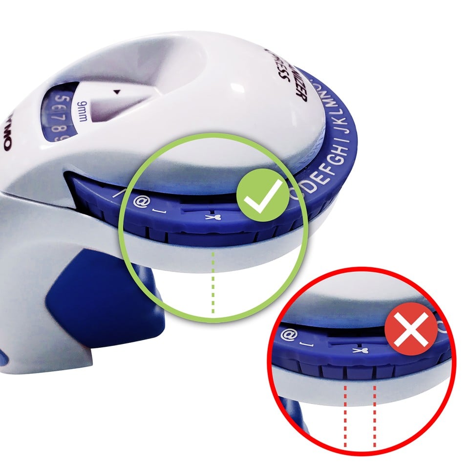 Omega Home Embossing Label Maker (DK,FI,NO)