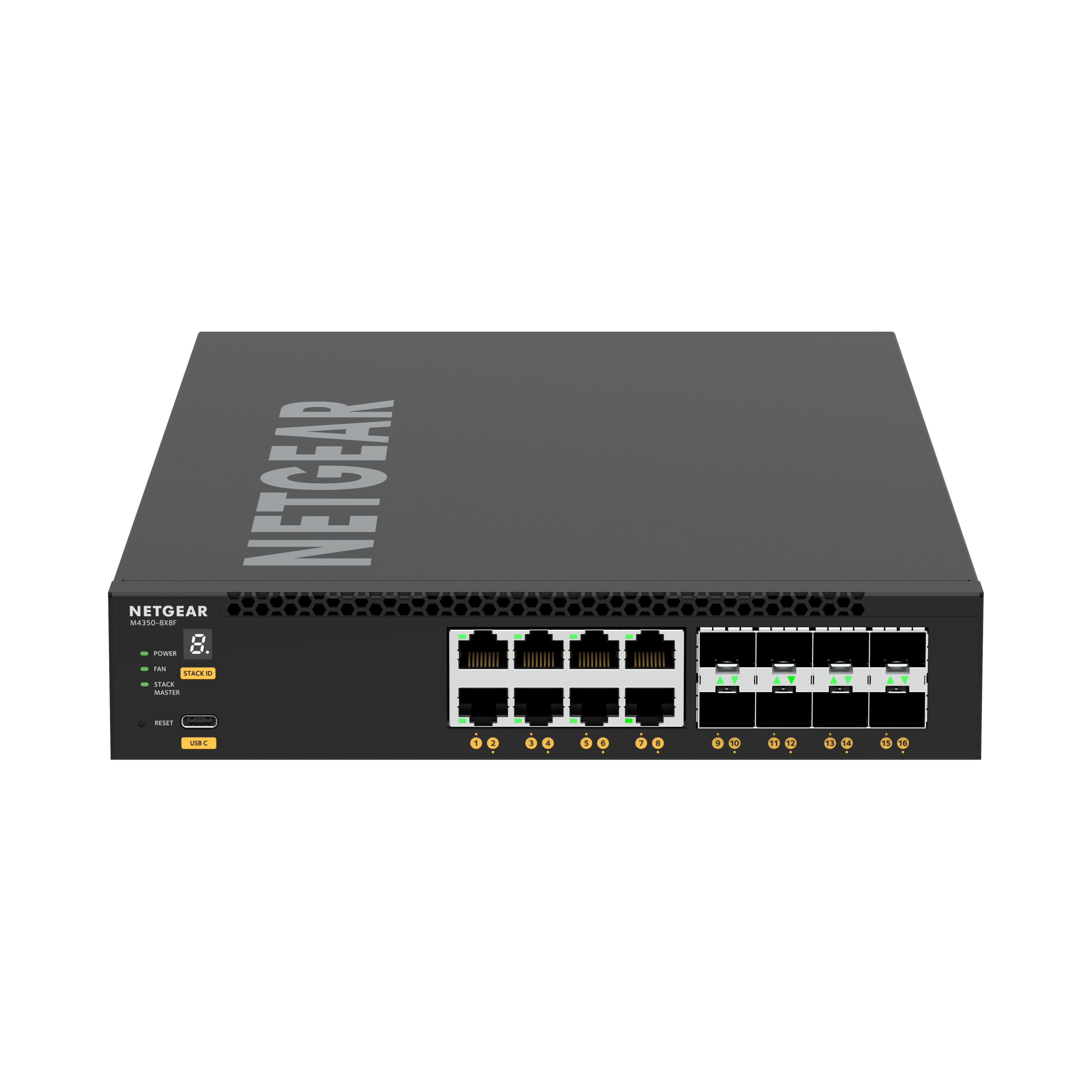 Netgear Switch XSM4316-100NES / M4350-8X8F Black