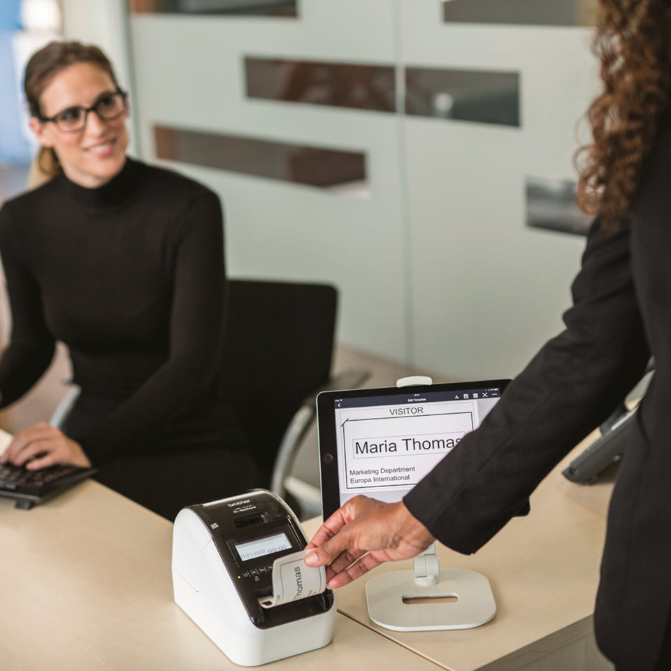 Visitor badge and event pass printer kit