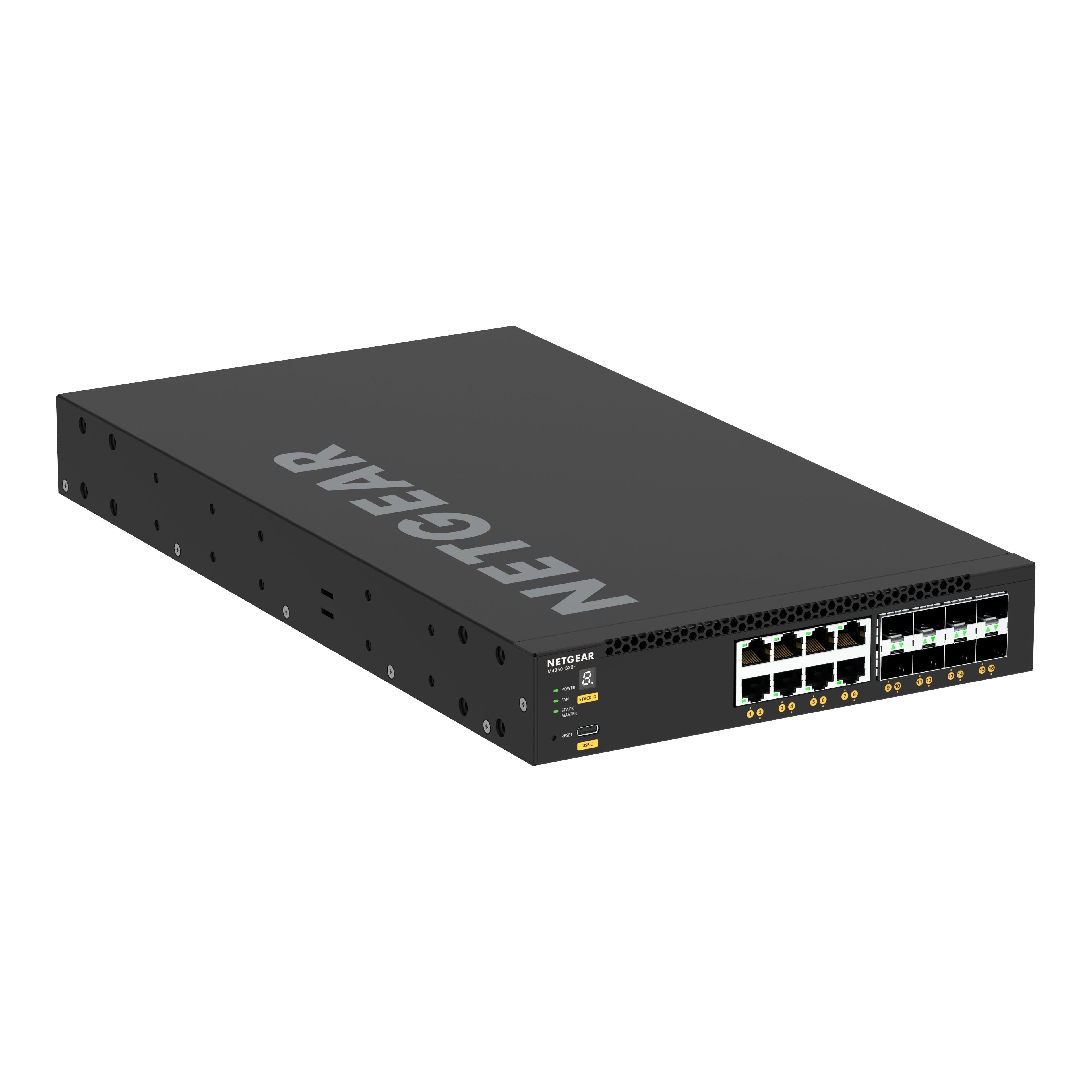 Netgear Switch XSM4316-100NES / M4350-8X8F Black