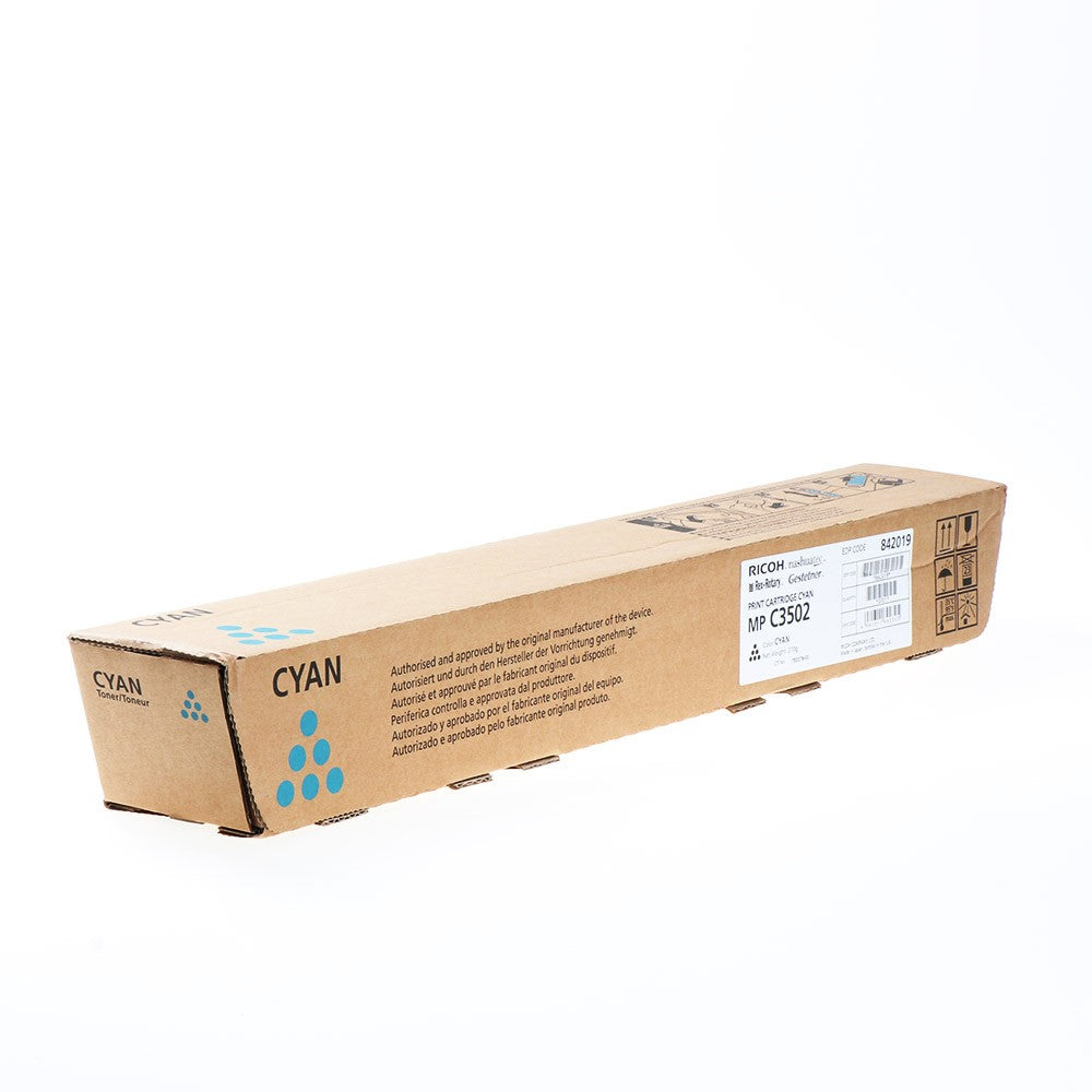 Ricoh Toner 842019 Standard capacity MP C3502E cyan