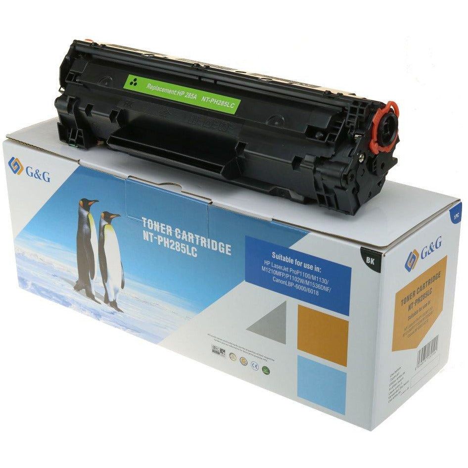 G&G Ninestar XL samheitahylki: HP 85A/ CE285A/ Canon 725 Svart