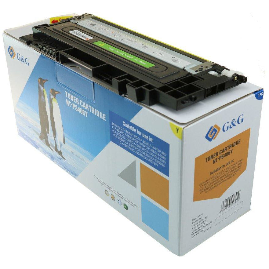 G&G Ninestar samheitahylki: Samsung Y406/ CLT-Y406S/ELS / HP SU462A Gult