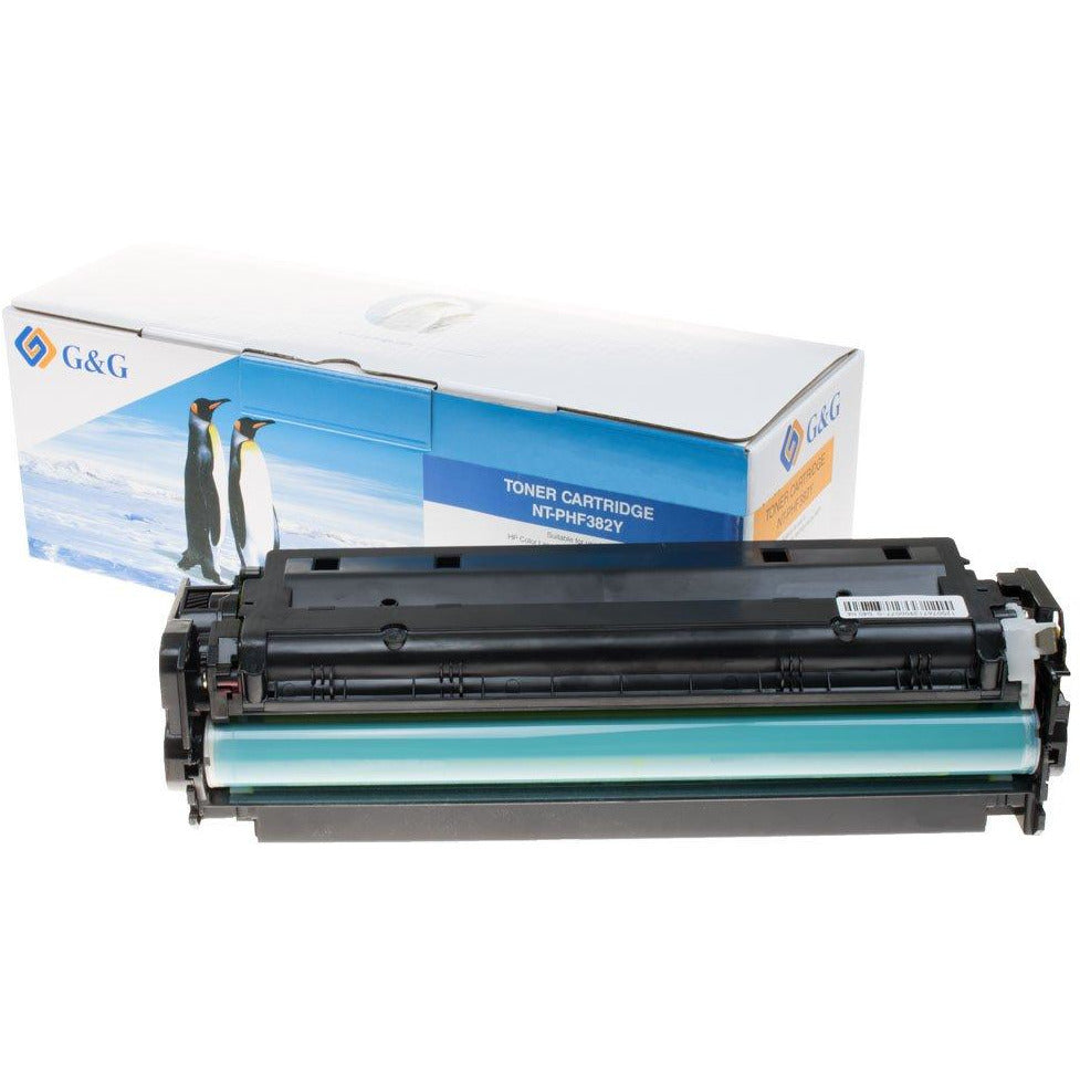 G&G Ninestar samheitahylki: HP 312A/ CF382A Gult