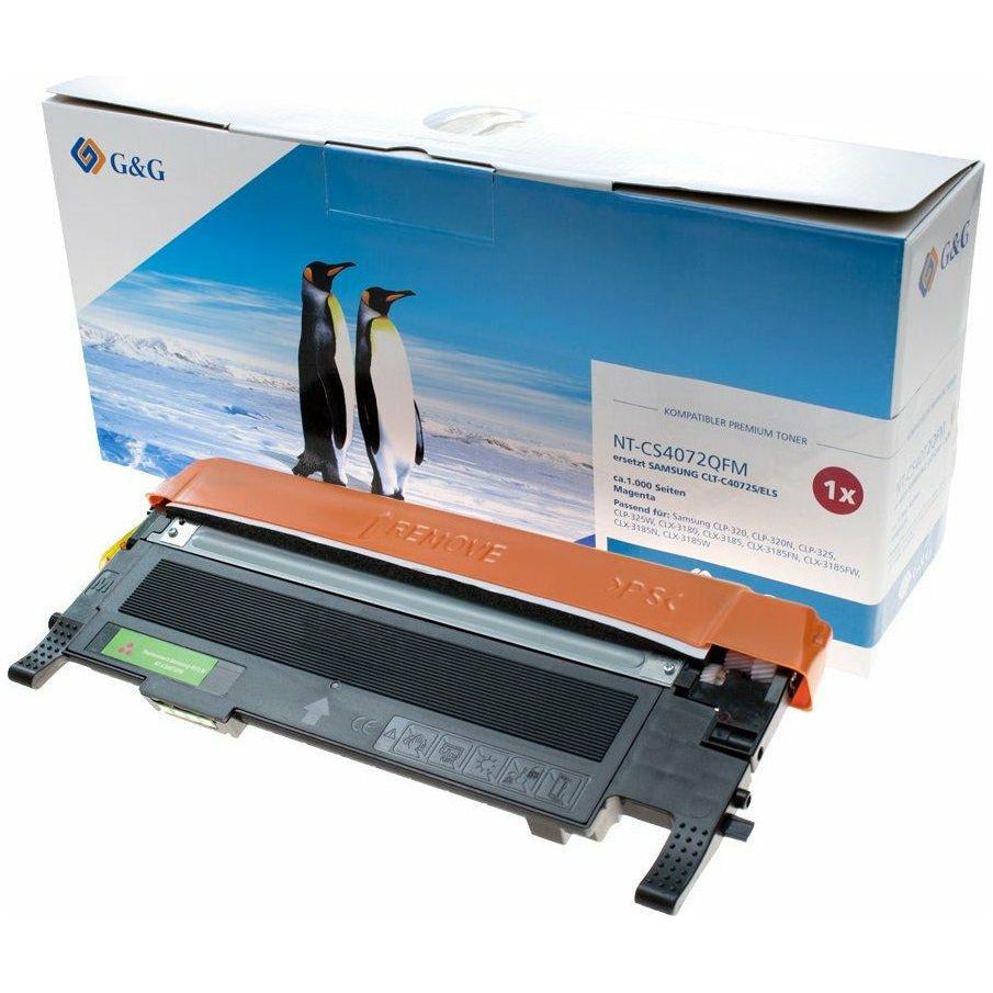 G&G Ninestar samheitahylki: Samsung CLT-M4072S/ELS/ SU262A Rautt