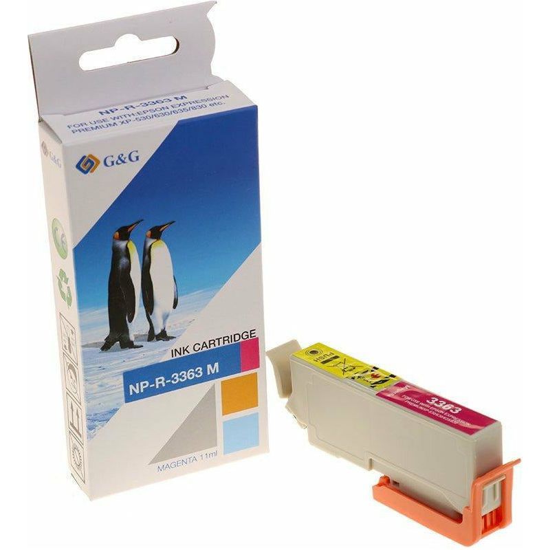 G&G Ninestar samheitahylki:  Epson 33XL Rautt