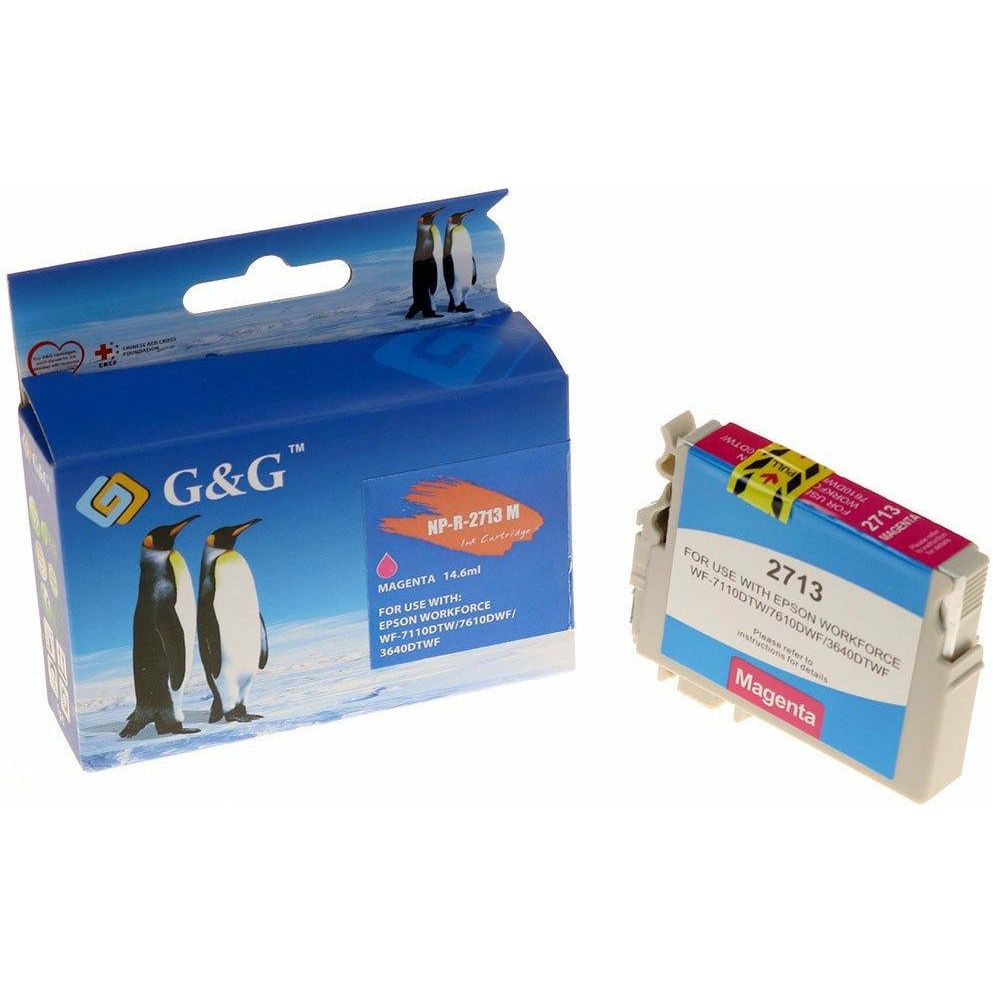 G&G Ninestar samheitahylki:  Epson 27XL (T2713) Rautt