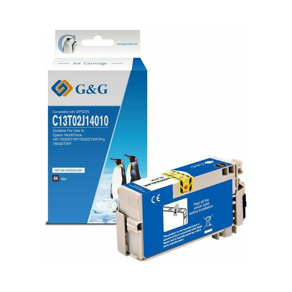 G&G Ninestar fyrir Epson - EPSON 405XXL svart blekhylki 37.2ML