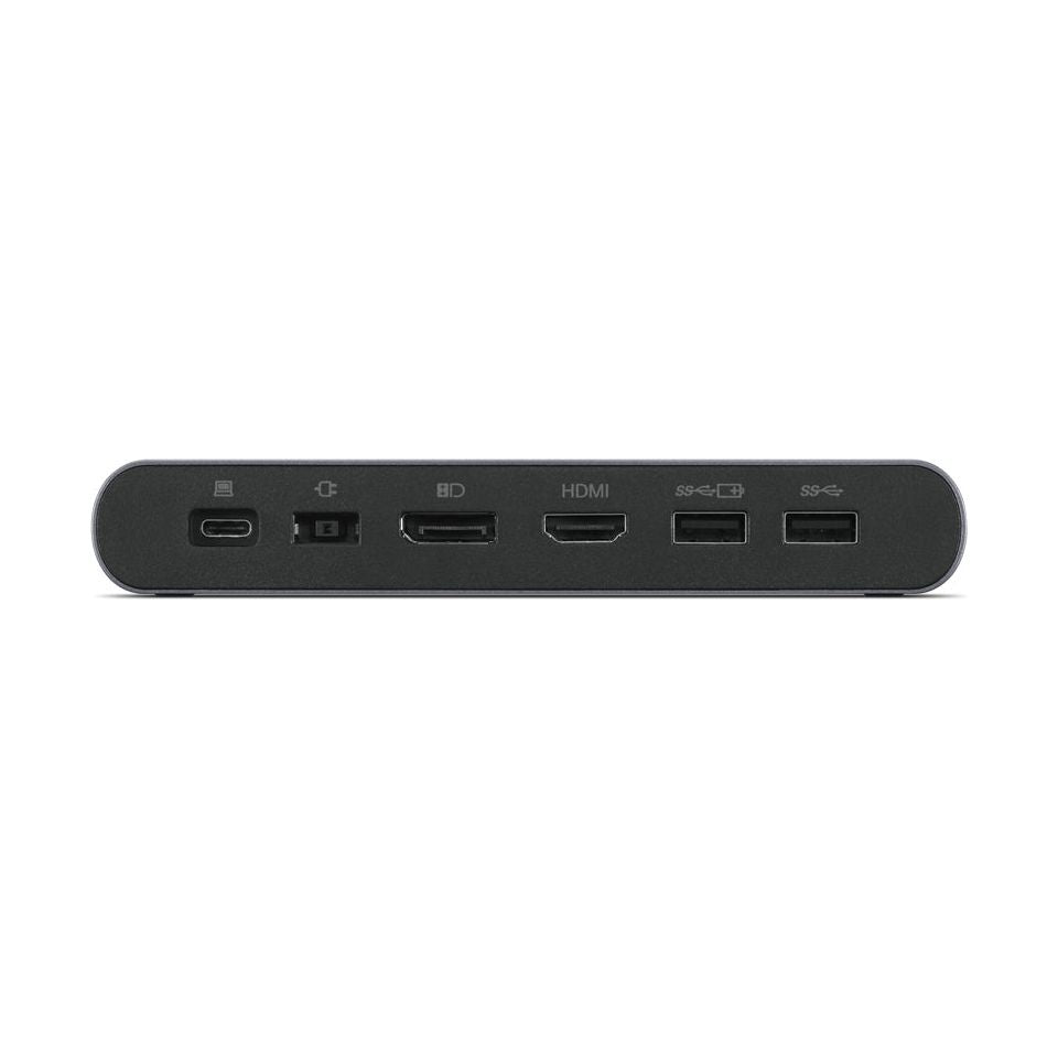 Lenovo 40B30090EU laptop dock/port replicator 2 x USB 3.2 Gen 2 (3.1 Gen 2) Type-C Grey