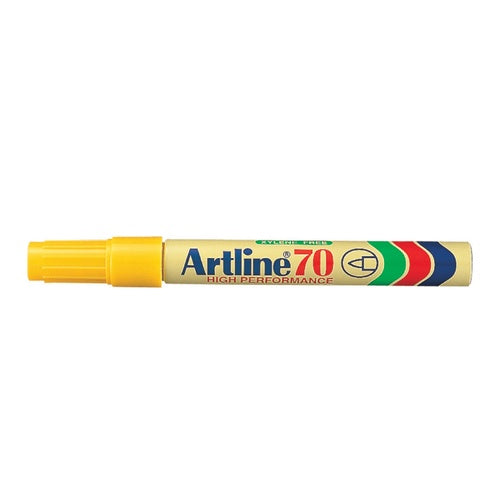 Artline 70 Permanent marker - gulur