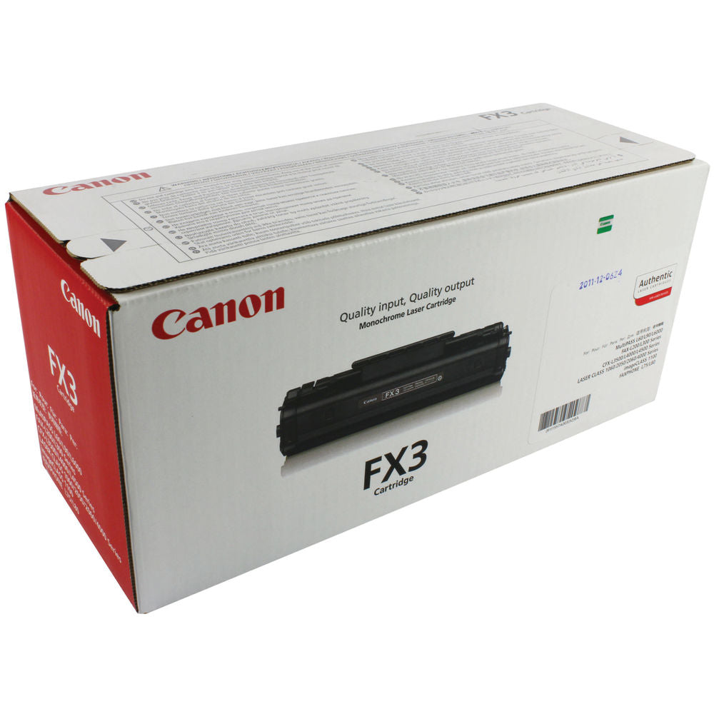 Canon FX 3 (Prentar: 2,700 síður) svart dufthylki - 1557A003