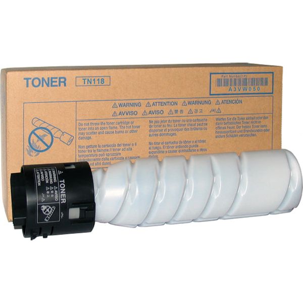 KonicaMinolta bizhub dufthylki TN-118 fyrir bizhub 215 (A3VW050)(2 pcs)